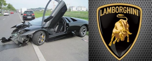 Böblingen: Lamborghini Murciélago distrutta