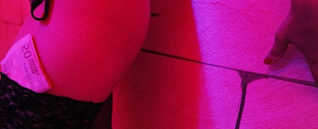 Prostituta in un Bordello