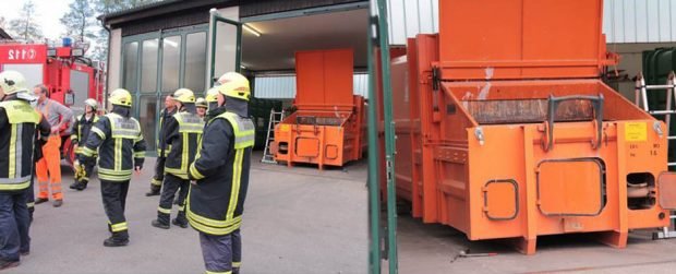 Raubling: Incidente Mortale in un Compattatore di Immondizia.