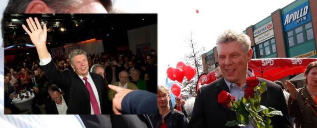 Monaco: Dieter Reiter tra la gente.