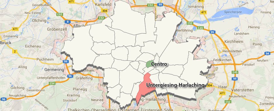 Monaco di Baviera: Quartiere di Untergiesing-Harlaching
