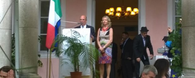Console generale di Monaco di Baviera Filippo Scammacca e Consorte