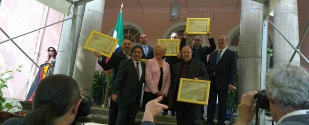 Consegna dei Diplomi di merito per l'imprenditoria nella gastronomia italiana in Baviera