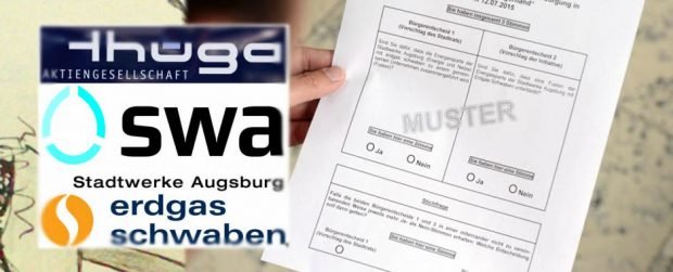 Augsburg: Referendum Stadtwerke-Fusion
