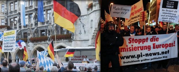Manifestazione Pegida