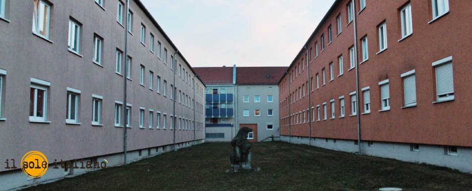 Augsburg - Oberhausen Casermoni case popolari (foto © ilsoleitaliano - C. M.)